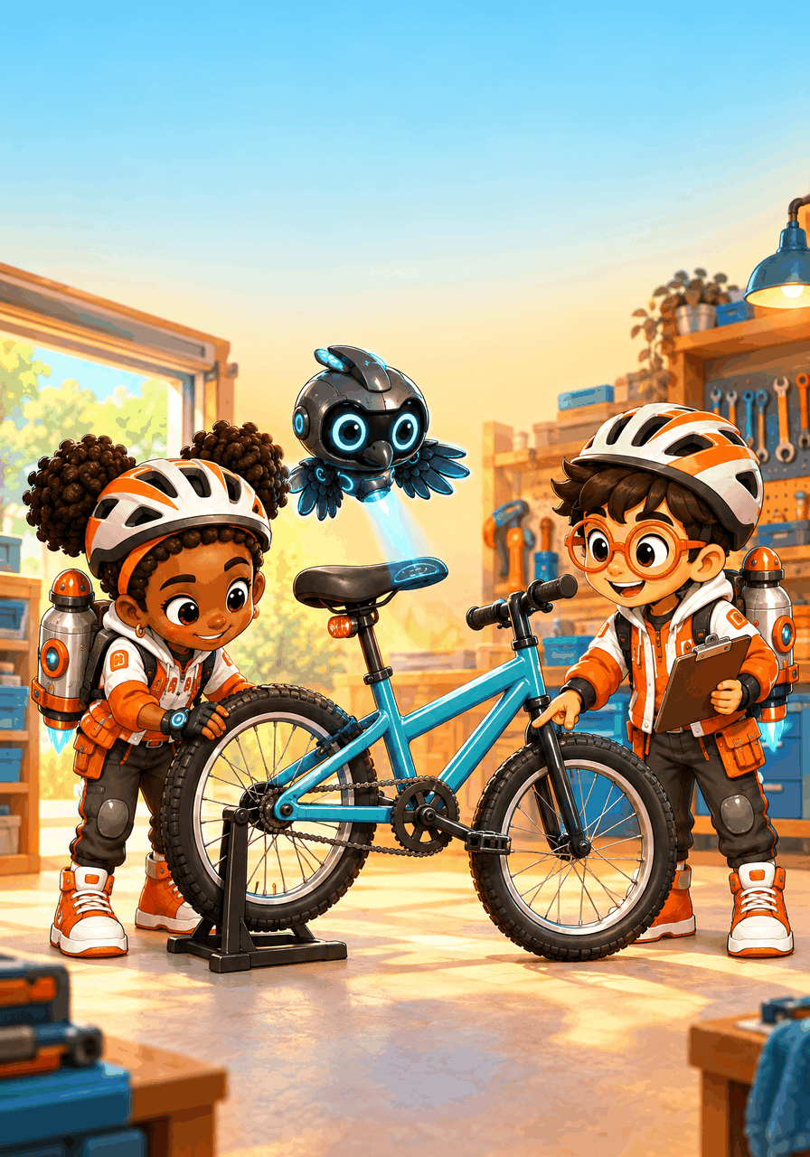 Bike Shop Grades 3 to 5 cover