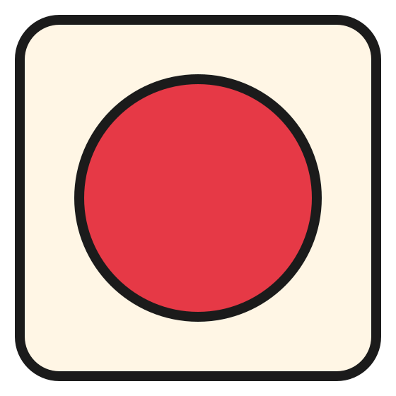 Red means stop.