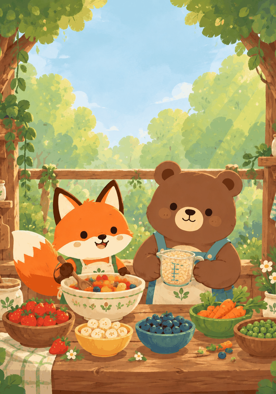 Fox & Fern Kitchen Grades 3 to 5 cover