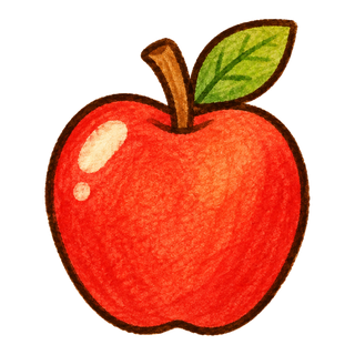 An apple