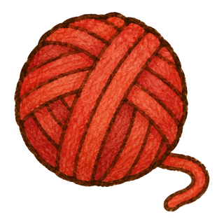 A ball of yarn